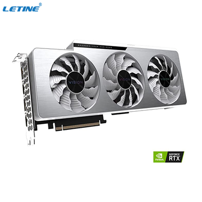 Zilveren GIGABYTE GeForce RTX 3070 Ti-Visieoc 8G rtx van Graphic Card van de Kleurenmijnwerker grafische kaart 3070