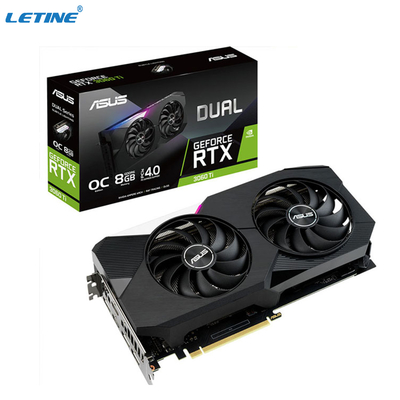 Van de het Gokkengrafiek van slothashrate de Kaart ASUS dubbel-rtx3060ti-o8g-V2