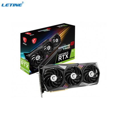 de Grafische Kaart VGA 3060 Grafiekkaart MSI GeForce RTX 3060 GOKKEN X TRIO 12G van 1852MHz LHR