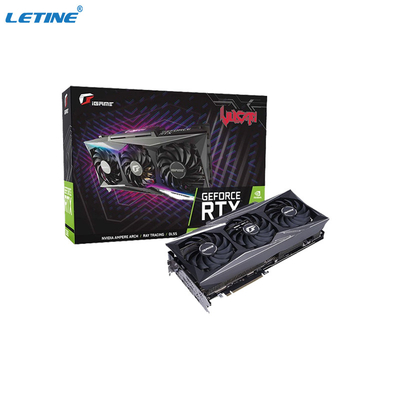De Mijnbouw Rig Graphics Card IGAME GEFORCE RTX 3080 VULCAN OC 10G van ZEC LTC ETH enz.