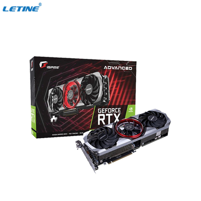 De Mijnbouw Rig Graphics Card IGAME GEFORCE RTX 3080 VULCAN OC 10G van ZEC LTC ETH enz.