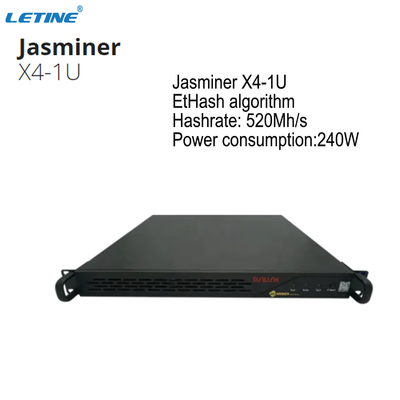 De Mijnwerker van de Machinesjasminer X4 1U 520MH 240W Ethereum van de Ethasheth enz. Asic Mijnbouw