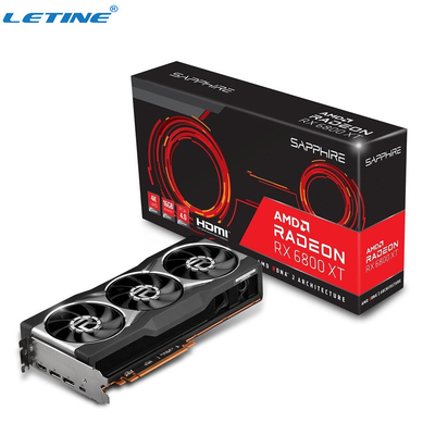 Saffier RX 6800 Mijnwerker Graphic Card 61M Hashrate For Gpu-Mijnbouwinstallatie