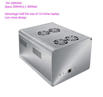 Het ontwerpeth enz. blockchain Mijnwerker Met geringe geluidssterkte van ym-200MINI 200MH 180Watt