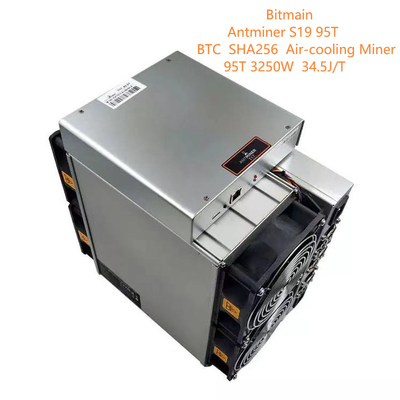 BTC/BCH/de Mijnwerker Air Cooling SHA256 Bitmain Antminer S19 vijfennegentigste van BSV Bitcoin Asic