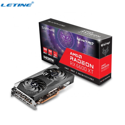 Ventilator Koelere Mijnwerker Graphic Card Sapphire Rx 6600xt Nitro+ 8gb Gddr6 met 128 bits