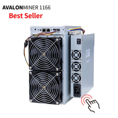Canaan Used Bitcoin Miner Used Avalon 1166 Pro81t 42W per T voor Mijnbouw Bitcoin