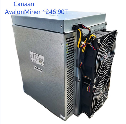 A124690t BTC Asic Mijnwerker Canaan Avalon 1246 90T 16 NM-Groottespaander