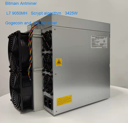 De Mijnwerker 3425W van het Antminerl7 9300mh Scrypt Algoritme voor LTC+ Dogecoin