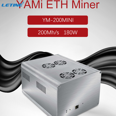 Ym-200 de Mijnwerkersenz. ETH Crypto Ethash 200MH 180W van Mini Ethereum ASIC voor Huis